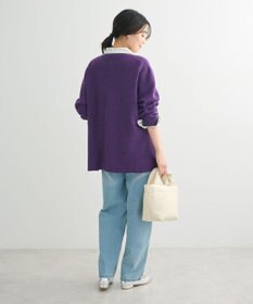 Green Parks Ｖネック畦編みニットカーディガン