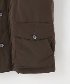 JOSEPH ABBOUD MOUNTAIN 【サスティナブル/ECO撥水/ECOファー/９ポケット】ナイロンピーチダウンコート