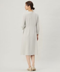 J.PRESS LADIES 【セットアップ対応・洗える】セラテリーダブルクロス ワンピース
