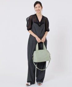 LeSportsac ESSENTIAL E/W BOWLER TOTE/グリーンカーキC