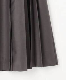 J.PRESS LADIES L エアリースパンボイル プリーツ スカート