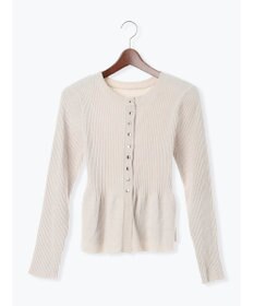 Te chichi モールペプラム2WAYニット