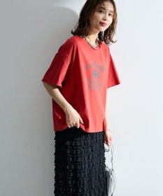 Green Parks 汗染み防止ボックスロゴＴシャツ