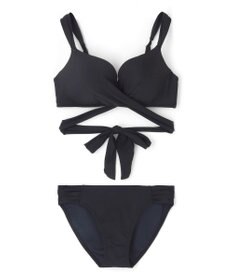 San-ai Resort（三愛水着楽園） WEB限定商品ノンワイヤーなのにぷっくり美胸を作るダブルアップクロスビキニ M1 M2 L1 San-ai Resort（サンアイリゾート）