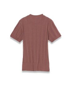 JOSEPH 【WEB&OUTLET限定・洗える】コットンシルクリブ　ラウンドネックニットティー