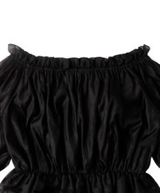 WEGO 【２点セット】キャミSETオーガンジーオフショルブラウス