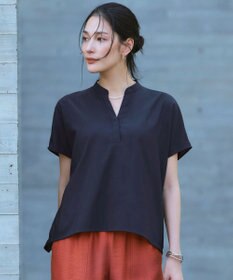 ICB 【ICB×インフルエンサーコラボ】【先行予約】ヴィンテージナイロンタフタ 2WAYブラウス