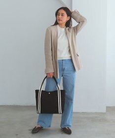 TOPKAPI 【TREASURE TOPKAPI】ソフトタッチ テープハンドル トートバッグ　A4 / 軽量