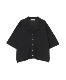 AMERICAN HOLIC 襟付き5分袖ニットカーディガン