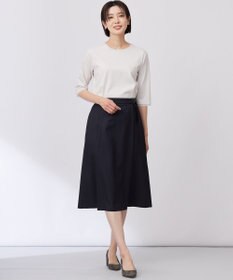 J.PRESS LADIES S 【セットアップ対応・洗える・UV加工・吸水速乾】OXIJEWELストレッチ スカート