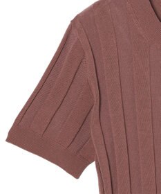 JOSEPH 【WEB&OUTLET限定・洗える】コットンシルクリブ　ラウンドネックニットティー