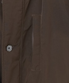 JOSEPH ABBOUD MOUNTAIN 【サスティナブル/ECO撥水/ECOファー/９ポケット】ナイロンピーチダウンコート