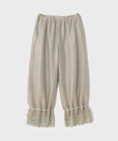 GRACE CONTINENTAL ドロストクロップドパンツ