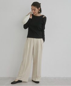 WEGO 【ANGIE VINTAGE/SMLサイズ展開】２タックワイドスラックス