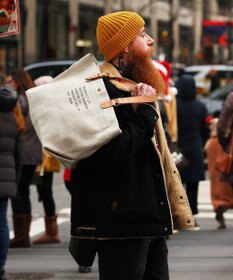 united bamboo 【NAVYS 10月号掲載】UB ベーシックバッグ(ミディアム)