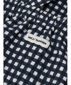 HELLY HANSEN 【キッズ・速乾・耐海水・耐塩素・記名ラベル付】マリンリゾートシアサッカーワンピース