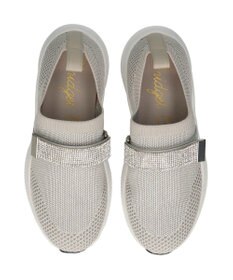 Bridget Birkin 【Bridget Birkin】ベルトストーンニットスニーカー