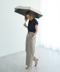 YECCA VECCA 【晴雨兼用】Wpc.遮光アニマルパイピング ミニ日傘