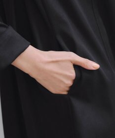 Tiaclasse 【洗える】スタンドカラープリーツコート