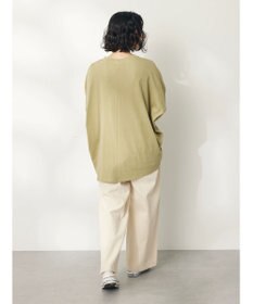 CRAFT STANDARD BOUTIQUE シルケット天竺　フロントギャザーＢＩＧ　Ｔｅｅ　Ｌ／Ｓ