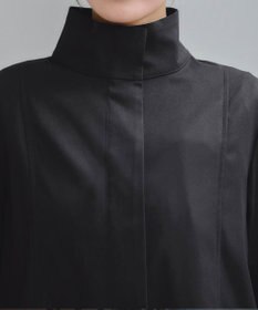 Tiaclasse 【洗える】スタンドカラープリーツコート