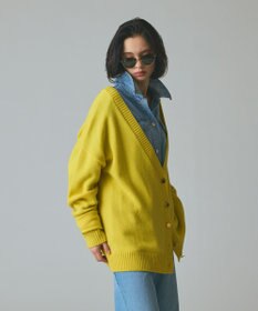 GRACE CONTINENTAL 前後2WAYニットカーディガン