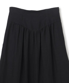 BEIGE， BERNARD / リネン混 ゴールドジップ ハイウエススカート