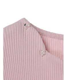 earth music&ecology スカラップビジュープルオーバー