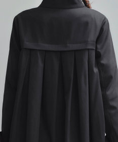 Tiaclasse 【洗える】スタンドカラープリーツコート