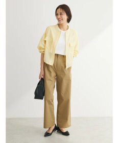 Green Parks シアーショート丈ブルゾン