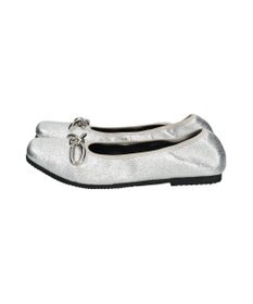 Bridget Birkin 【PARADIS COULEUR】スクエアトウメタルリボンバレエシューズ