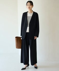 UNFILO 【11サイズ展開】 BEAUTY MOVE タックワイドパンツ