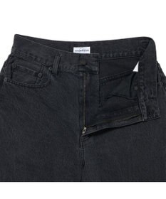 woadblue ＜坪田あさみさんコラボ＞DADA  ダダ  /  BLACK ワイドデニムパンツ