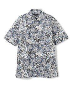 JOSEPH HOMME 新柄【洗える】メキシカントロピカルプリント　半袖レギュラーカラーシャツ