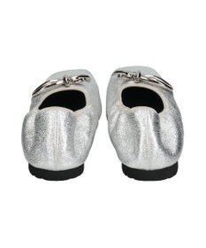 Bridget Birkin 【PARADIS COULEUR】スクエアトウメタルリボンバレエシューズ