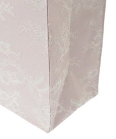 Maison de FLEUR レースフリルハンドルスクエアトートMバッグ