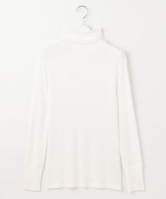 自由区 L 【洗える】ベアテレコボトルネック カットソー