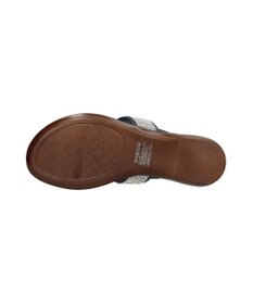 INTER-CHAUSSURES 【ITALIAN SHOEMAKERS】ビジューベルトフラワートングサンダル