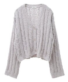 earth music&ecology ポコポコケーブルカーディガン