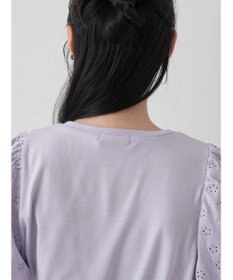 earth music&ecology フラワーレースプルオーバー