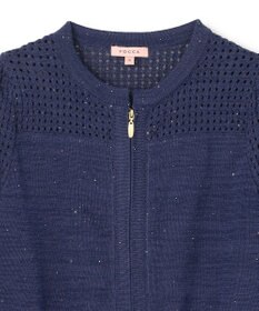 TOCCA SPIDERWEB KNIT ニットブルゾン