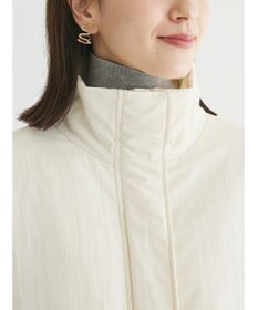 Green Parks 中わたスタンドカラーミドル丈ブルゾン