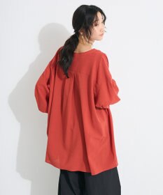 CRAFT STANDARD BOUTIQUE ジョーゼットスキッパーシャツ