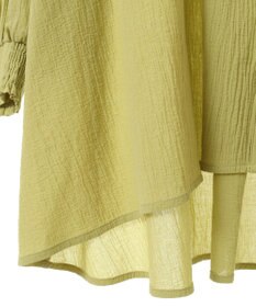 CRAFT STANDARD BOUTIQUE ジョーゼットスキッパーシャツ