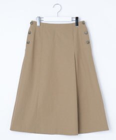 J.PRESS LADIES 【洗える】リネンツイル Aライン スカート