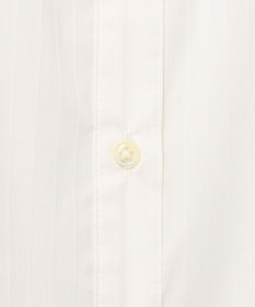 J.PRESS LADIES L 【洗える】BEZ ストライプ フリルネック ブラウス