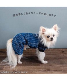 PET PARADISE Lee ストライプ オーバーオール 小型犬