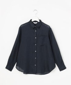 J.PRESS LADIES S 【WEB限定カラーあり・2way】リネン シャツ ブラウス