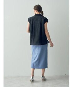 YECCA VECCA コード刺繍シアーブラウス