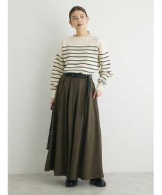 Green Parks ・ｎｏｖｅｍ９　ボーダーエアーニットプルオーバー